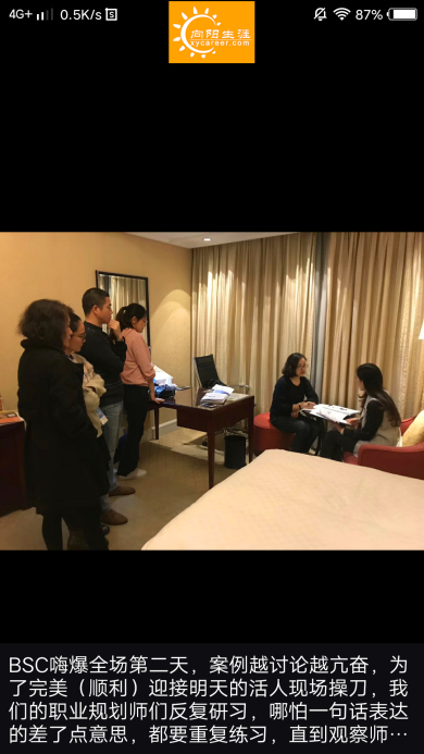 BSC職業(yè)規(guī)劃咨詢導師培訓交流